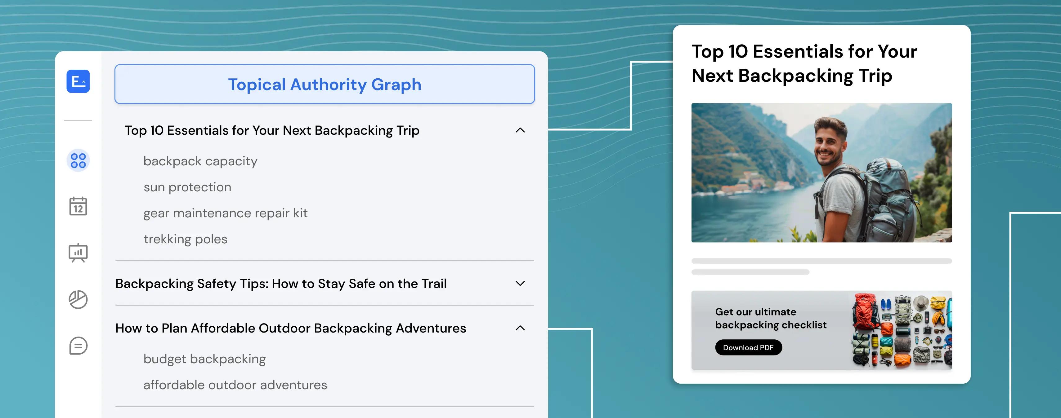 Identify keyword cannibalization